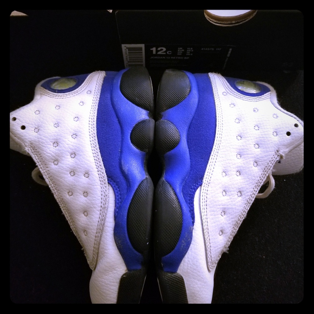 Kids Air Jordan Retro 13 royal (size 12c)